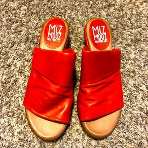 Never used Miz Mooz Sandals.